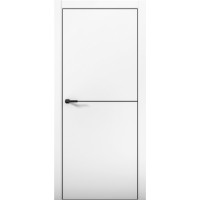 Дверь межкомнатная AurumDoors Палладий PD 2 АЛЯСКА, глухое полотно, кромка, молдинг